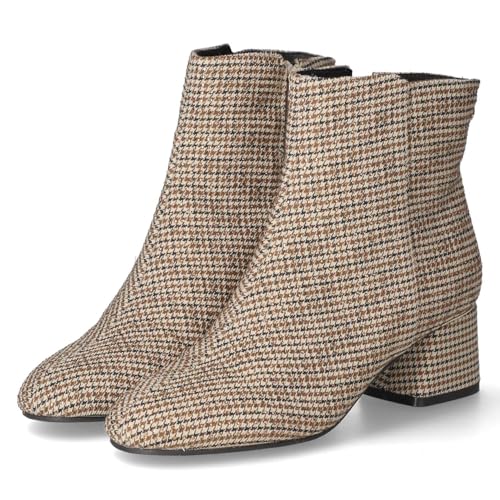 La Strada 2323228 4022 Schlupfstiefel Textil Damen in beige-kombi - Gr. 40 von La Strada