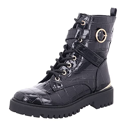 La Strada Damenschuhe Stiefeletten Schnürer Stiefelette Schwarz Freizeit, Schuhgröße:EUR 38 von La Strada