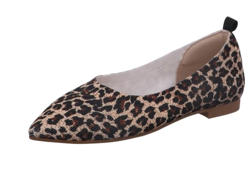 La Strada Damen Ballerinas Braun Textil, Größe:42, Farbauswahl:braun von La Strada