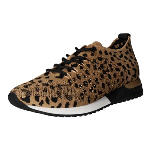 La Strada Damen Low Sneaker Braun Textil, Größe:37, Farbauswahl:braun von La Strada