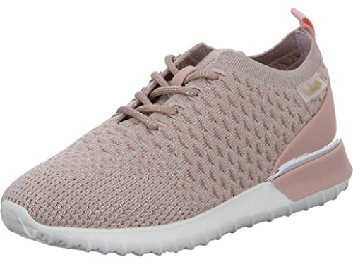 La Strada Damen Schuhe Sneaker Halbschuhe 2101381-4524 Nude/Silver Knitted (Numeric_39) von La Strada