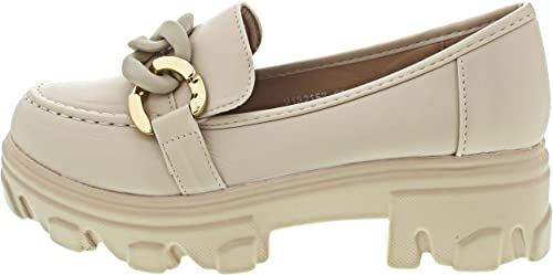 La Strada Damen Slipper in Beige, Größe 37 von La Strada