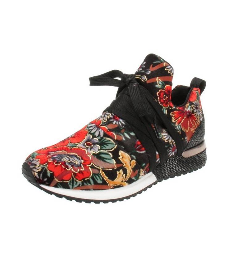 La Strada La Strada 1804189 - Damen Schuhe Freizeitschuhe - 4601-black-red-flow Sneaker von La Strada