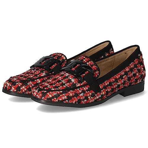 La Strada Slipper, 11-Deutsch:38, Color:rot-Kombi von La Strada