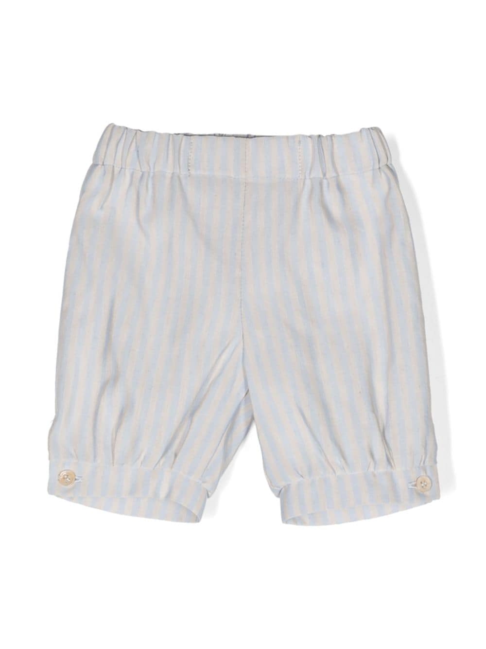 La Stupenderia Gestreifte Shorts - Blau von La Stupenderia