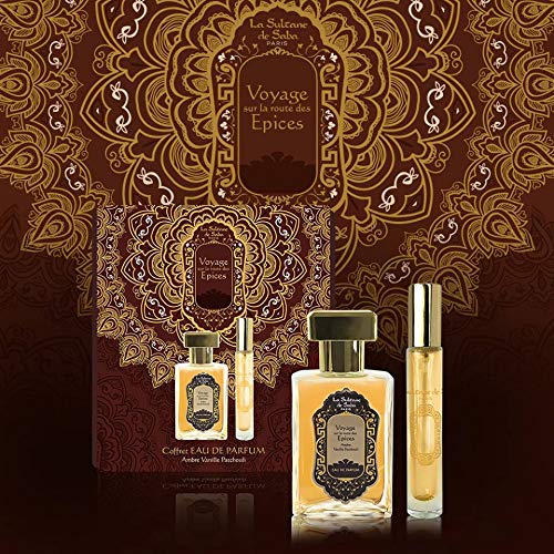 La Sultane de Saba - Ayurvedisches Parfüm-Set 50 ml + Zerstäuber 15 ml von La Sultane de Saba