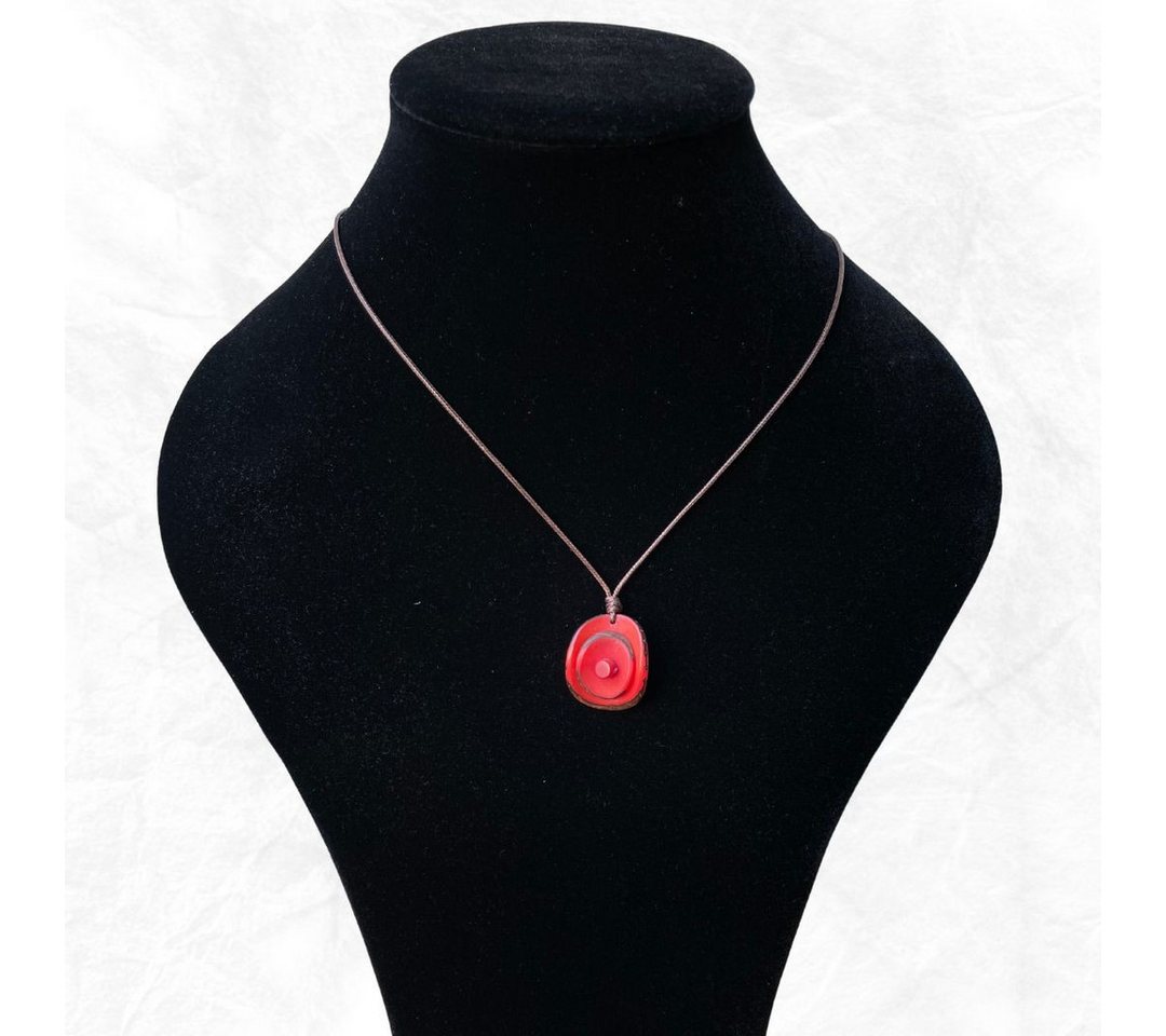 La Tagua Manufactura Lange Kette - Statementkette - Naturkette - Damenkette von La Tagua Manufactura