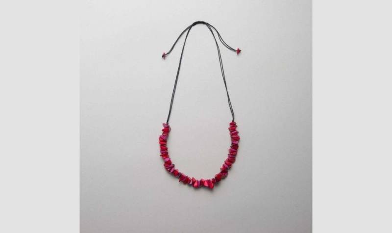 La Tagua Manufactura Lange Kette - handgefertigte Kette - Statementkette - Naturkette von La Tagua Manufactura