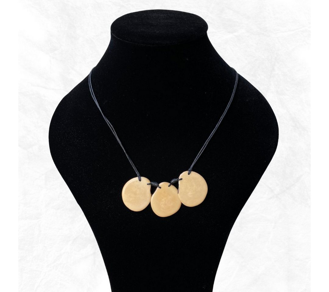 La Tagua Manufactura Statementkette - Kette - handgefertigt - Naturkette von La Tagua Manufactura