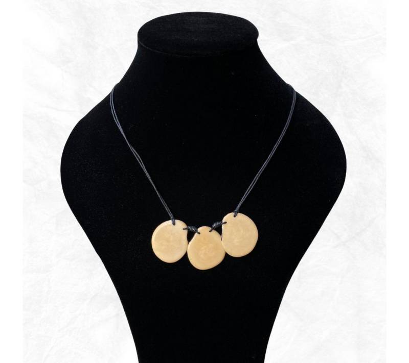 La Tagua Manufactura Statementkette - Kette - handgefertigt - Naturkette von La Tagua Manufactura
