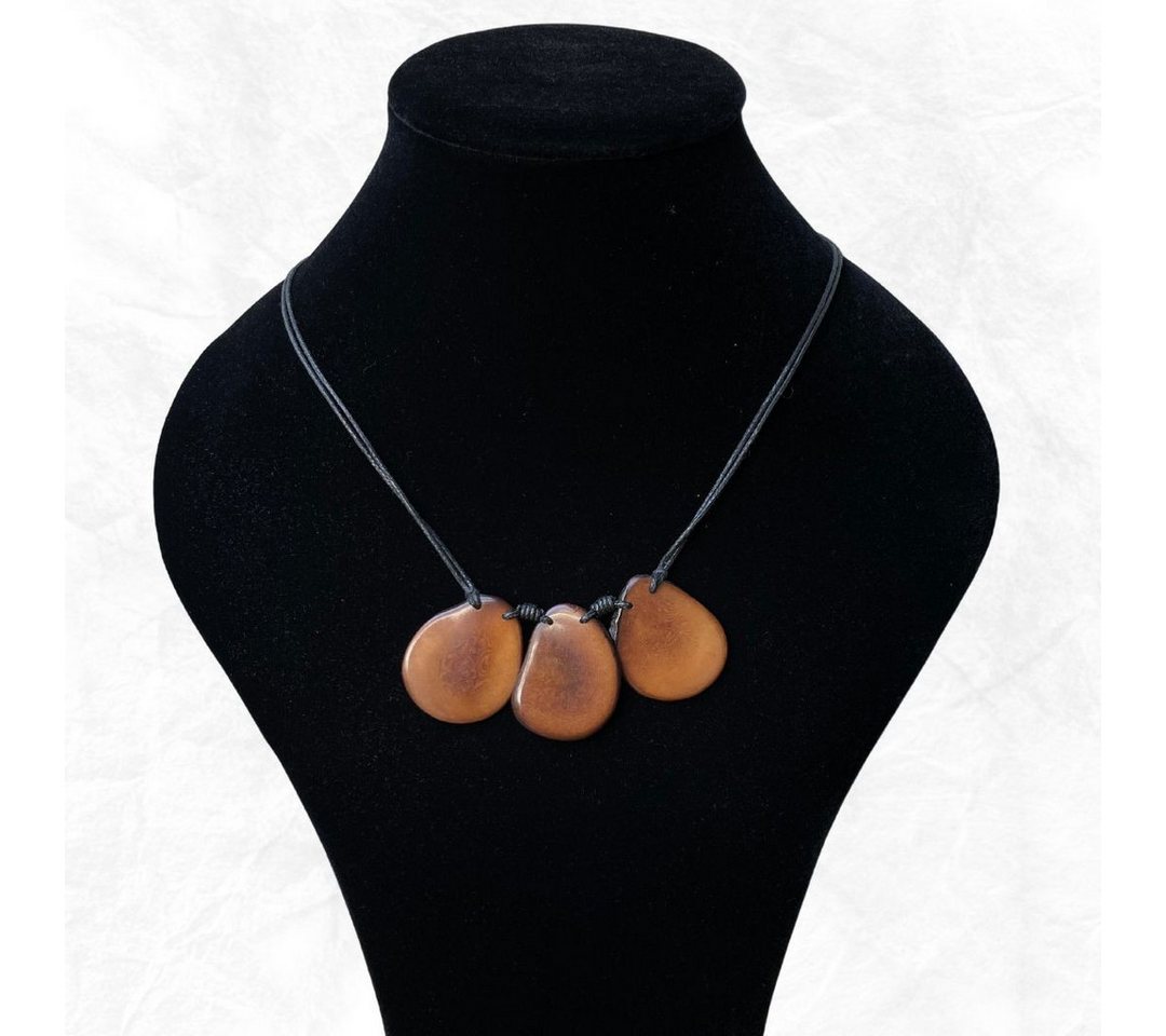La Tagua Manufactura Statementkette - Kette - handgefertigt - Naturkette von La Tagua Manufactura