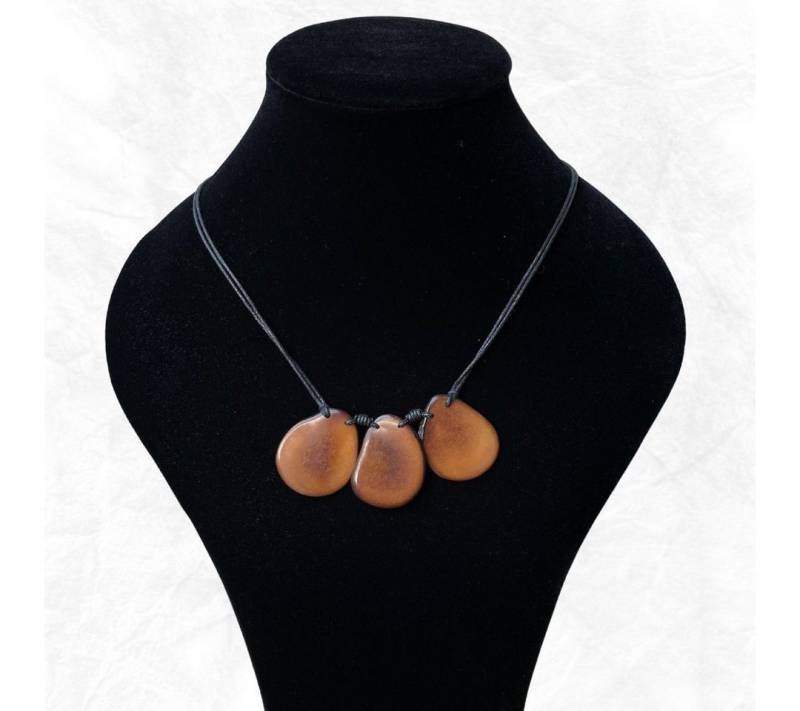 La Tagua Manufactura Statementkette - Kette - handgefertigt - Naturkette von La Tagua Manufactura