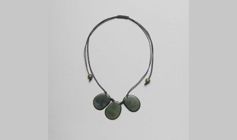 La Tagua Manufactura Statementkette - Kette - handgefertigt - Naturkette von La Tagua Manufactura