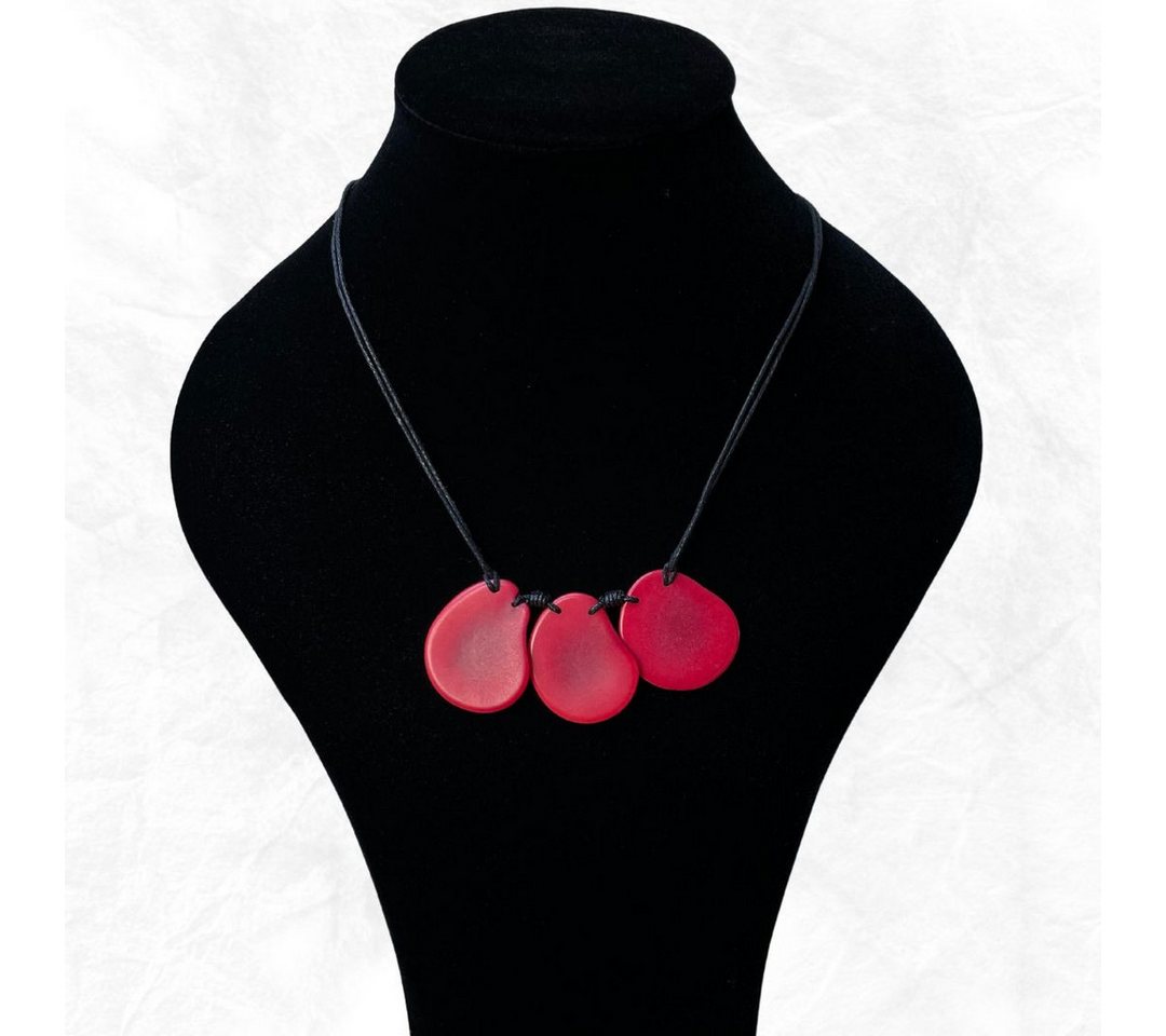 La Tagua Manufactura Statementkette - Kette - handgefertigt - Naturkette von La Tagua Manufactura