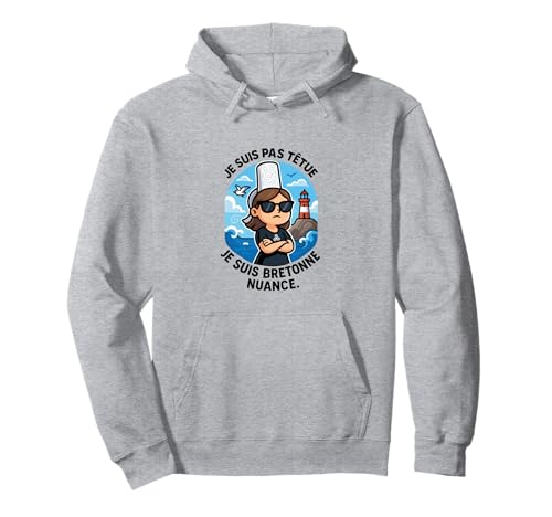 Bretagne Damen Bretonisch Kopf - Humor Lockenwickler Triskell Pullover Hoodie Bretagne Damen Bretonisch Kopf - Humor Lockenwickler Triskell Pullover Hoodie von La Tribu de l’Hermine Bretonne de la Bretagne