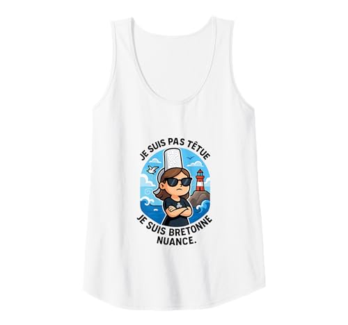Damen Bretagne Damen Bretonisch Kopf - Humor Lockenwickler Triskell Tank Top Damen Bretagne Damen Bretonisch Kopf - Humor Lockenwickler Triskell Tank Top von La Tribu de l’Hermine Bretonne de la Bretagne