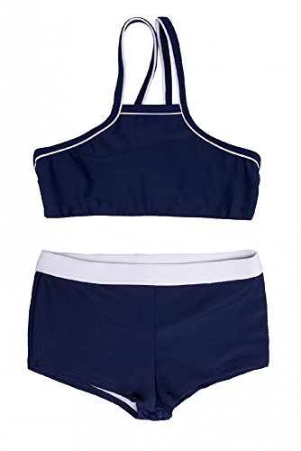 La-V Mädchen Bikini Zweiteilig Navy/Größe 140/146 von La-V