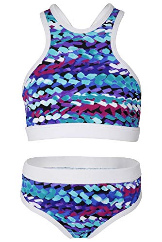 La-V Mädchen Bikini Zweiteilig Sport Painted Dots/Größe 140/146 von La-V