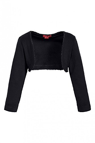 La-V Mädchen Bolero Schwarz/Größe 128/134 von La-V