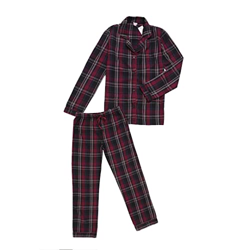 La-V Mädchen Pyjama Aubergine N38/Größe 170/176 von La-V