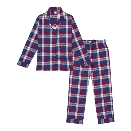 La-V Mädchen Pyjama Red-Blue MH25/Größe 140/146 von La-V