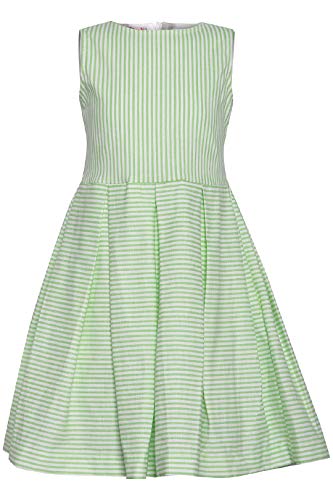 La-V Mädchen Sommerkleid Schöngrün H120/Größe 170 von La-V