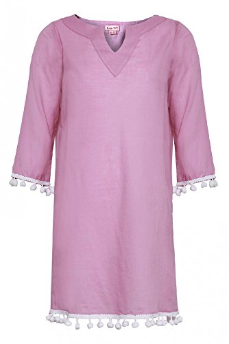 La-V Mädchen Strandtunika Altrosa ST2/Größe 116/122 von La-V