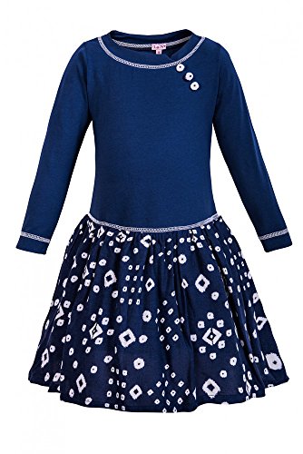 La-V Mädchenkleid Blau/Größe 122 von La-V