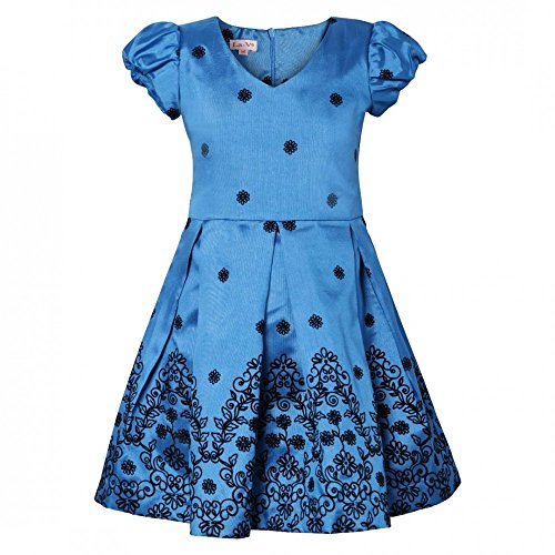 La-V Mädchenkleid Blau HF13/Größe 164 von La-V