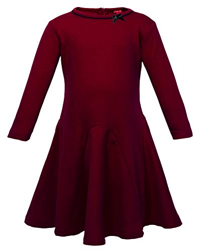 La-V Mädchenkleid Bordeaux/Größe 140 von La-V