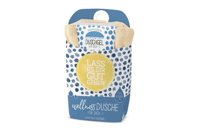 La Vida Geschenk für Dich Duschgel la Vida Wellnessdusche Geschenkset Handtuch + Duschgel, Duftrichtung Lotusblüte von La Vida Geschenk für Dich