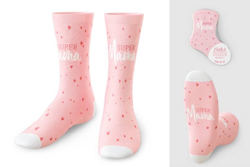 La Vida Geschenk für Dich Freizeitsocken la Vida Damen Socken, Zaubersocken, Kuschelsocken, Größe 36-40 (Packung, 1 Paar) mit lustigen Sprüchen La Vida Geschenk für Dich Freizeitsocken la Vida Damen Socken, Zaubersocken, Kuschelsocken, Größe 36-40 (Packung, 1 Paar) mit lustigen Sprüchen von La Vida Geschenk für Dich