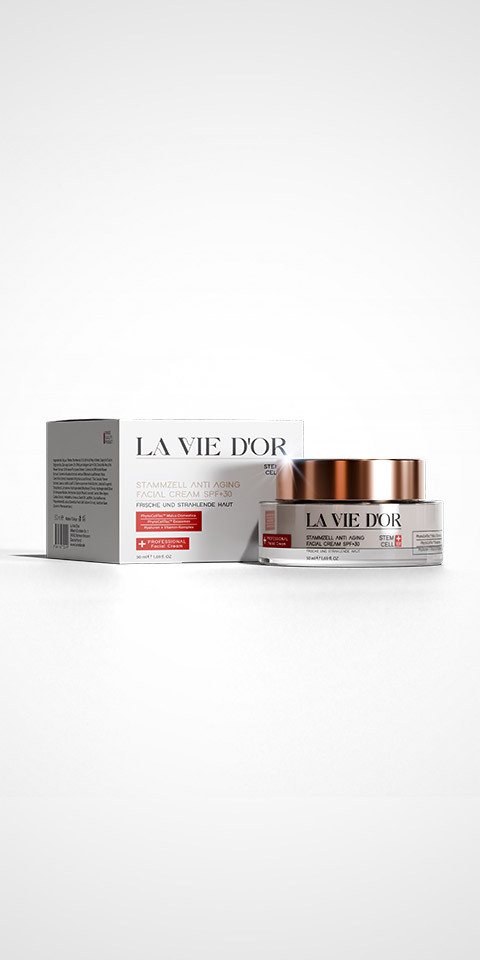 La Vie D'Or Gesichtsserum LaVieDor Anti-Aging Stammzell Gesichtscreme mit Hyaluronsäure, 1-tlg. La Vie D'Or Gesichtsserum LaVieDor Anti-Aging Stammzell Gesichtscreme mit Hyaluronsäure, 1-tlg. von La Vie D'Or