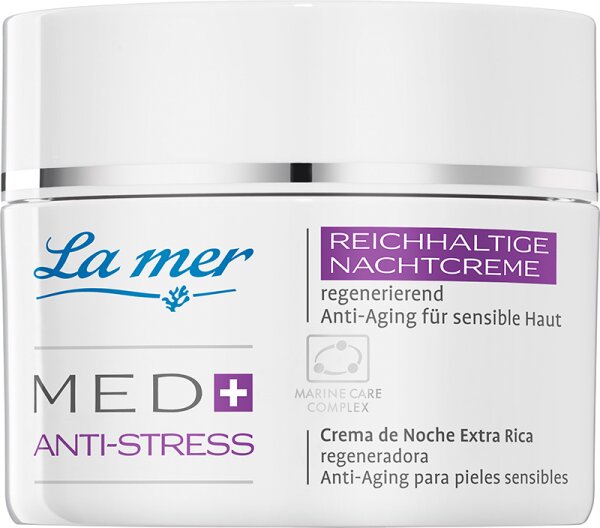 La mer Cuxhaven Med+ Anti-Stress Reichhaltige Nachtcreme 50 ml La mer Cuxhaven Med+ Anti-Stress Reichhaltige Nachtcreme 50 ml von La mer Cuxhaven