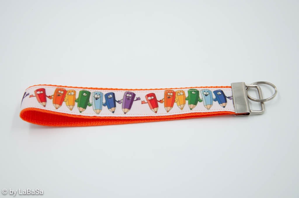 Anhänger/Schlüsselanhänger Schulanfang Buntstifte Anhänger/Schlüsselanhänger Schulanfang Buntstifte von LaBaSa