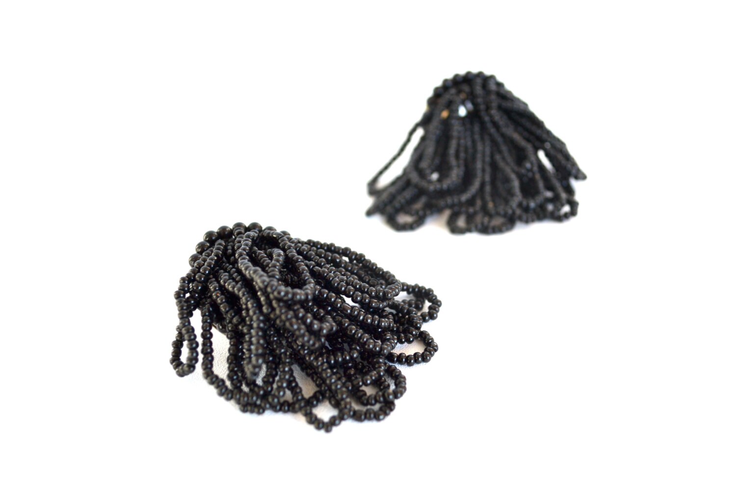 Vintage-Ohrringe - Vintage-Ohrringe-Clip Auf , Vintage Ohrringe Baumeln, Vintage Art Deco-Schwarz Vintage Schwarz Schmuck Vintage-Ohrringe - Vintage-Ohrringe-Clip Auf , Vintage Ohrringe Baumeln, Vintage Art Deco-Schwarz Vintage Schwarz Schmuck von LaBellaVintage