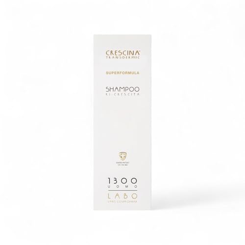 Crescina Superfomula Shampoo für dünner werdendes Haar, stärkend gegen Haarausfall, 1300 Herren, 150 ml von LaBo