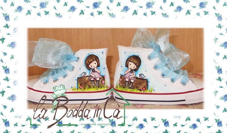 Dipinte Canvas Schuhe Von Hand All Star Converse Custom Dipinte Canvas Schuhe Von Hand All Star Converse Custom von LaBoddainCa