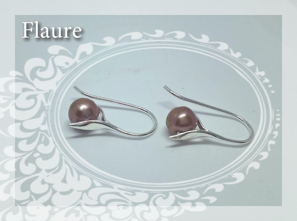 950 Silber Ohrringe Mit Süßwasserzuchtperlen, Silberschmuck, Zuchtperlenschmuck, Geschenkschmuck, Perle von LaBoutiquedeFlaure