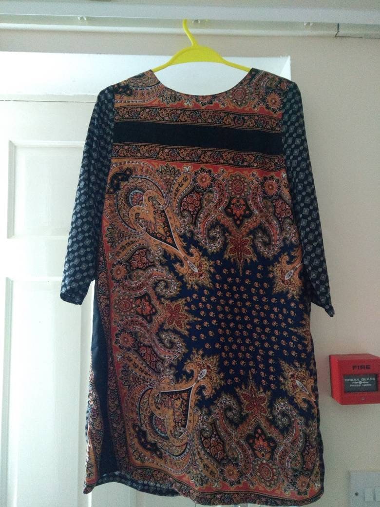 Hippie Boho Vintage Kleid von LaBrujaCabra