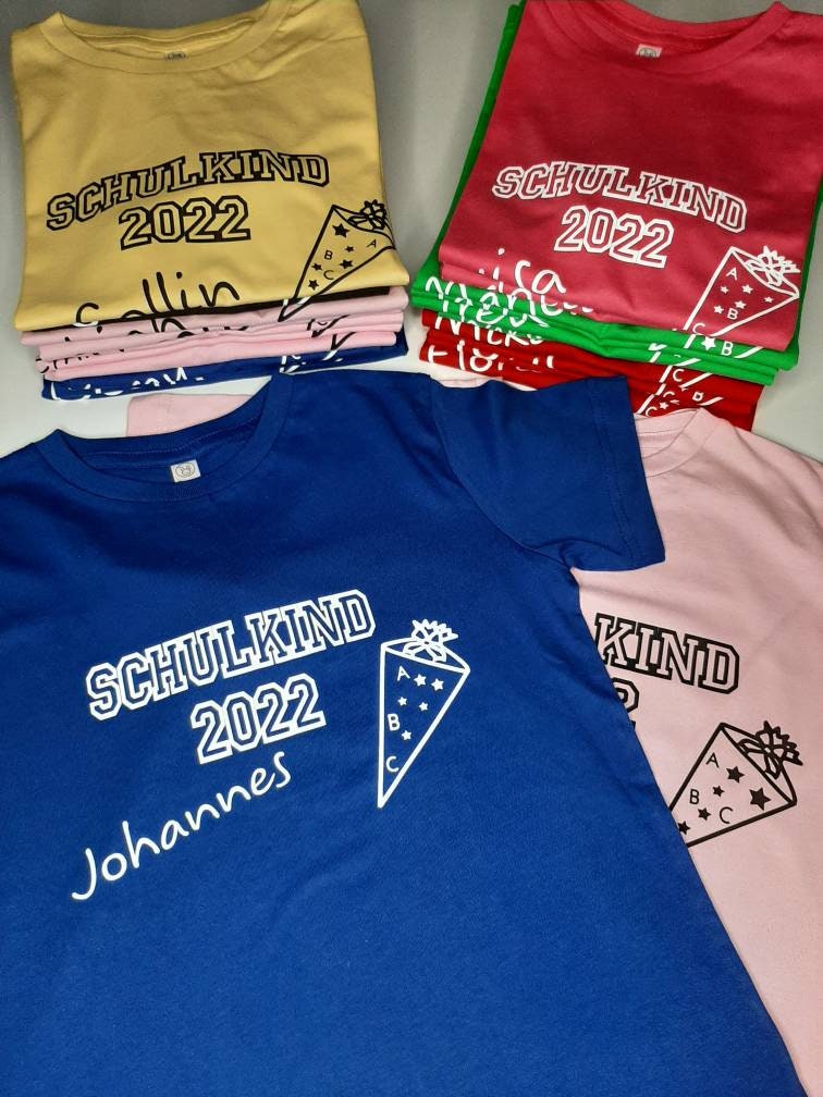 T-Shirt Schulkind 2025 Einschulung Schuki Schultüte von LaBuHandmade