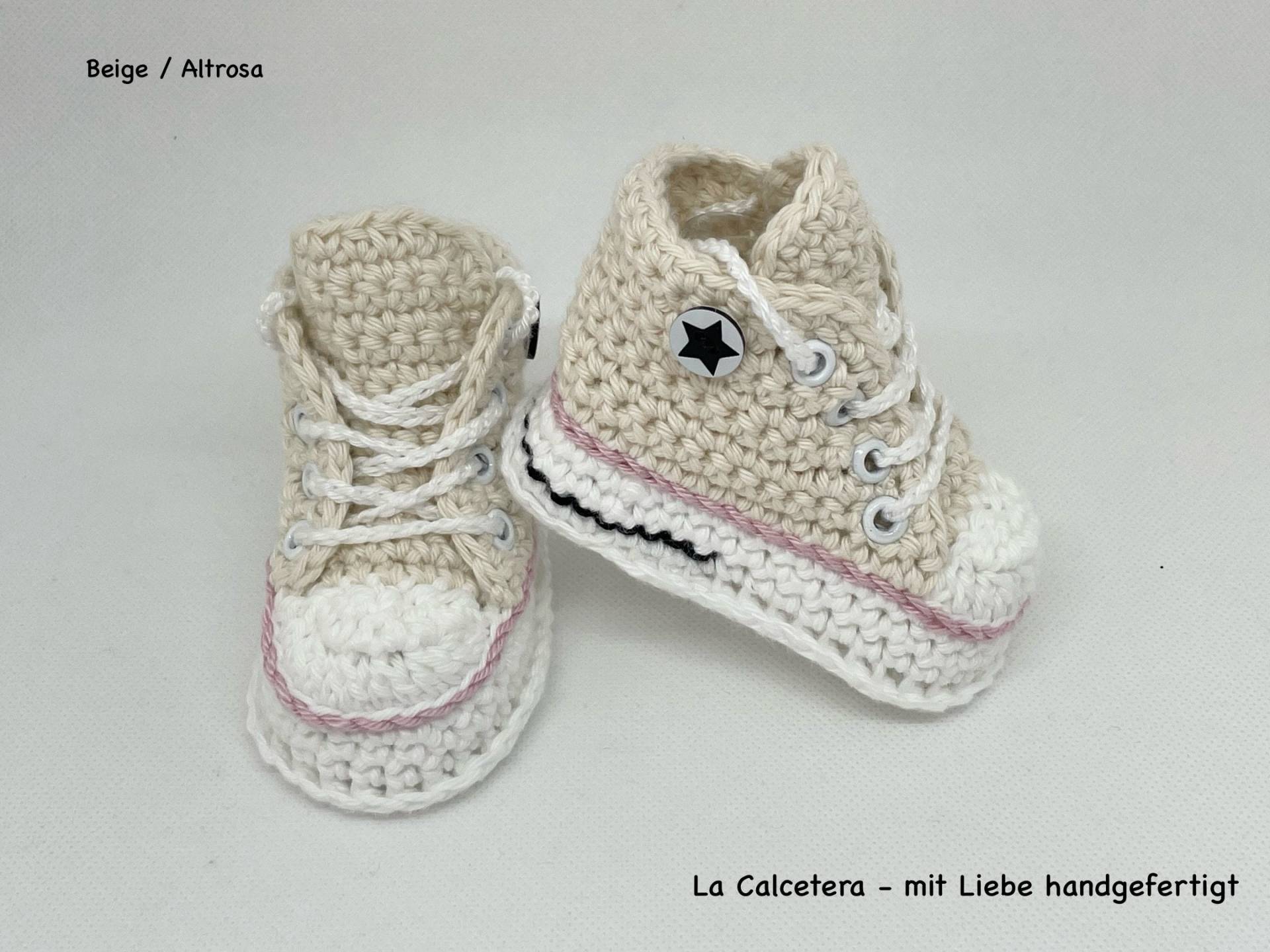 Turnschuhe Sneakers Ecru, Beige, Rosa, Altrosa Turnschuhe Sneakers Ecru, Beige, Rosa, Altrosa von LaCalcetera