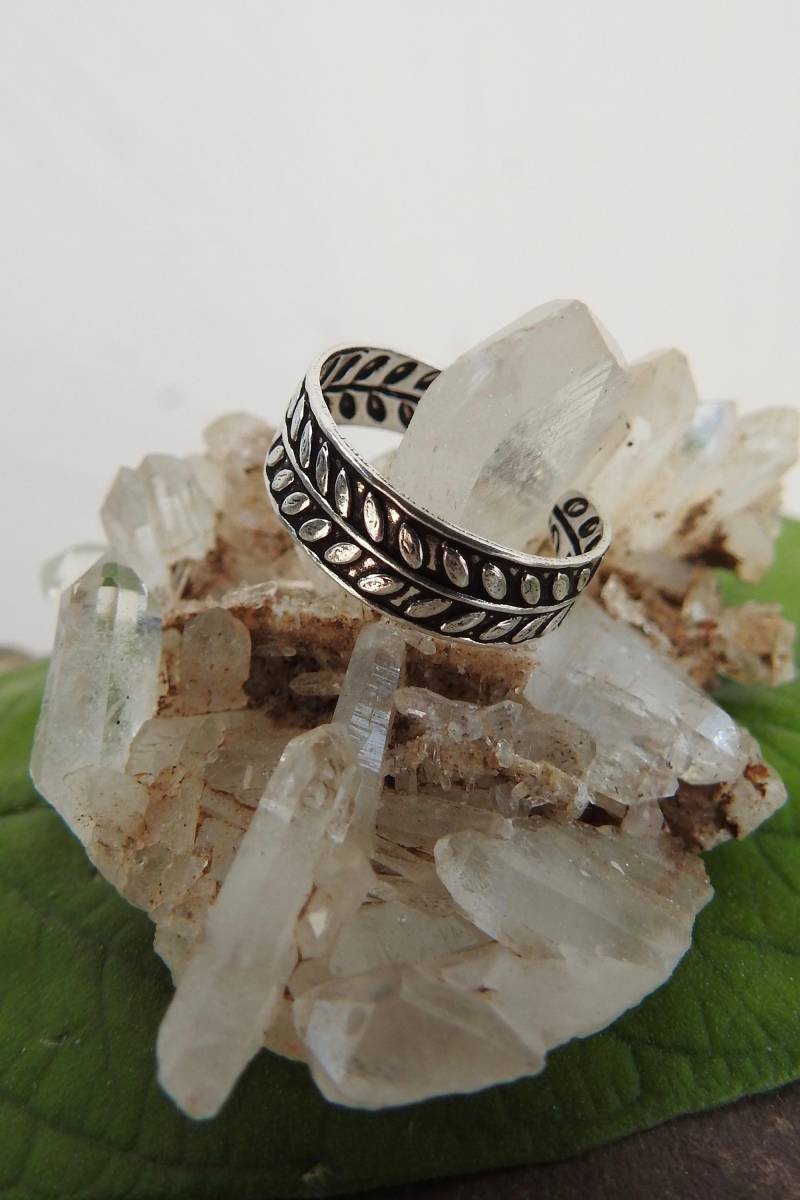 Zehenring Rani Aus 925 Sterling Silber Fußring Damen Herren Fußschmuck Größenverstellbar von LaCozyShop