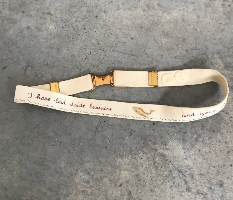 Angeln Gold Hosenträger Gürtel - Größe Xs/S Ich Habe Einen Fishin Fisch Ozean Strand Gegangen von LaCroisette