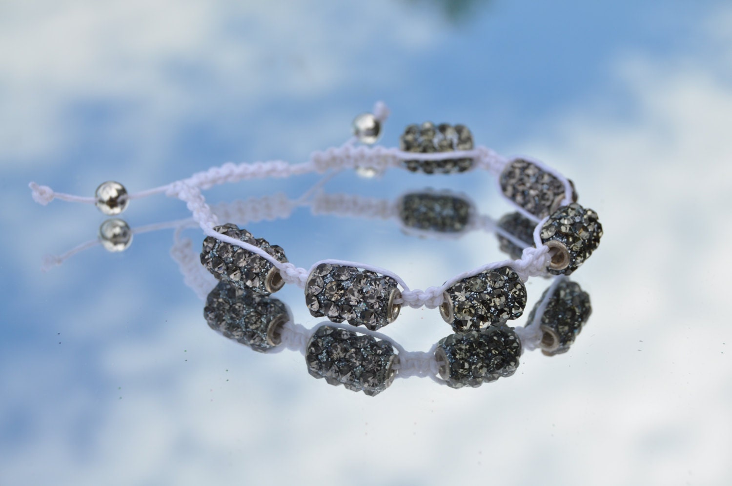 strass Shamballa Armband strass Shamballa Armband von LaDiDisDesigns