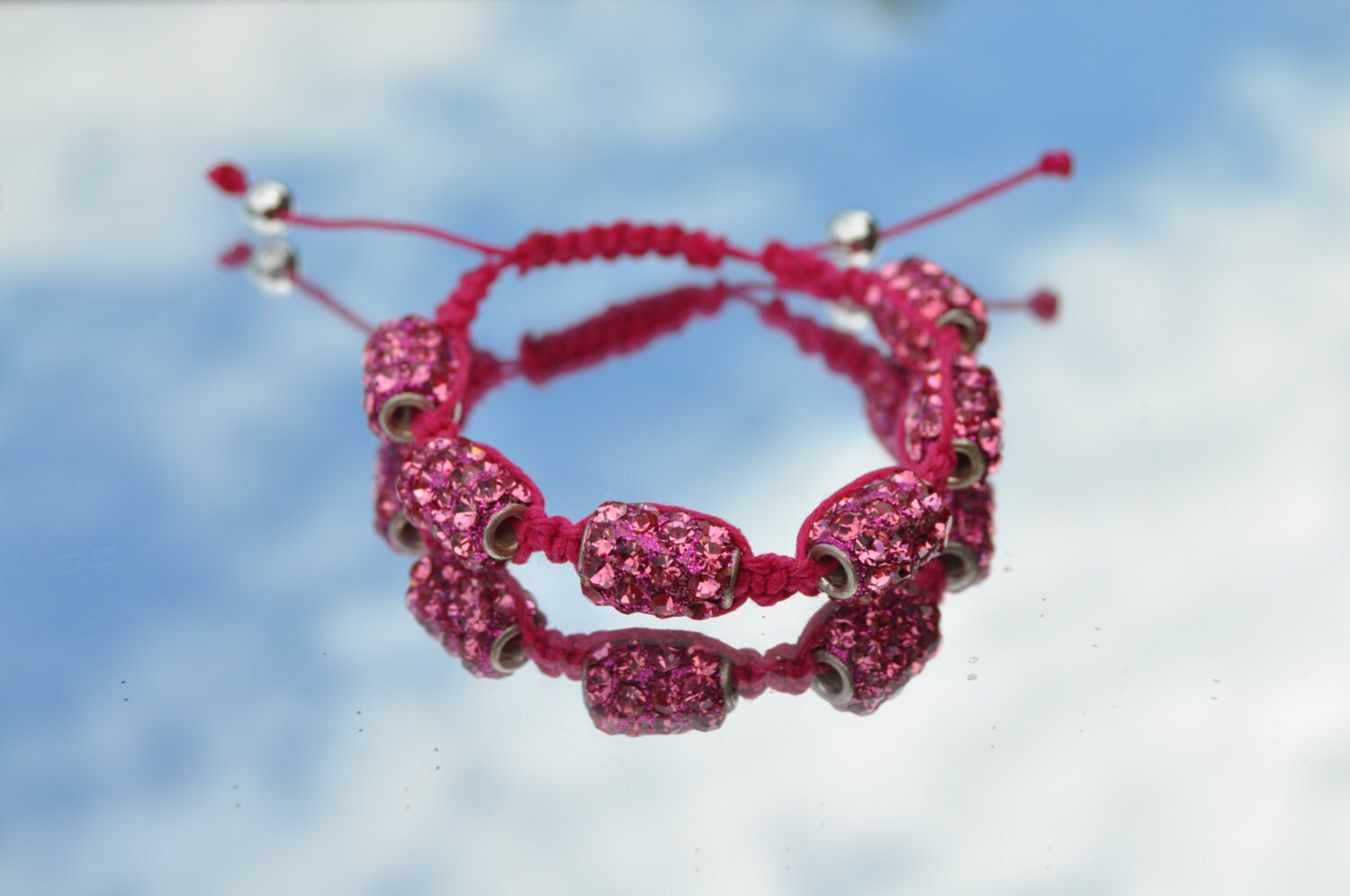strass Shamballa Armband strass Shamballa Armband von LaDiDisDesigns