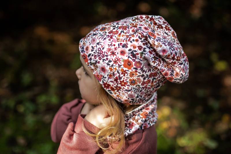 Set Aus Beanie Und Loop | Geschenkidee Baby Kind Kinder Wende Mütze Schal Geschenk Für Babies von LaDresseria