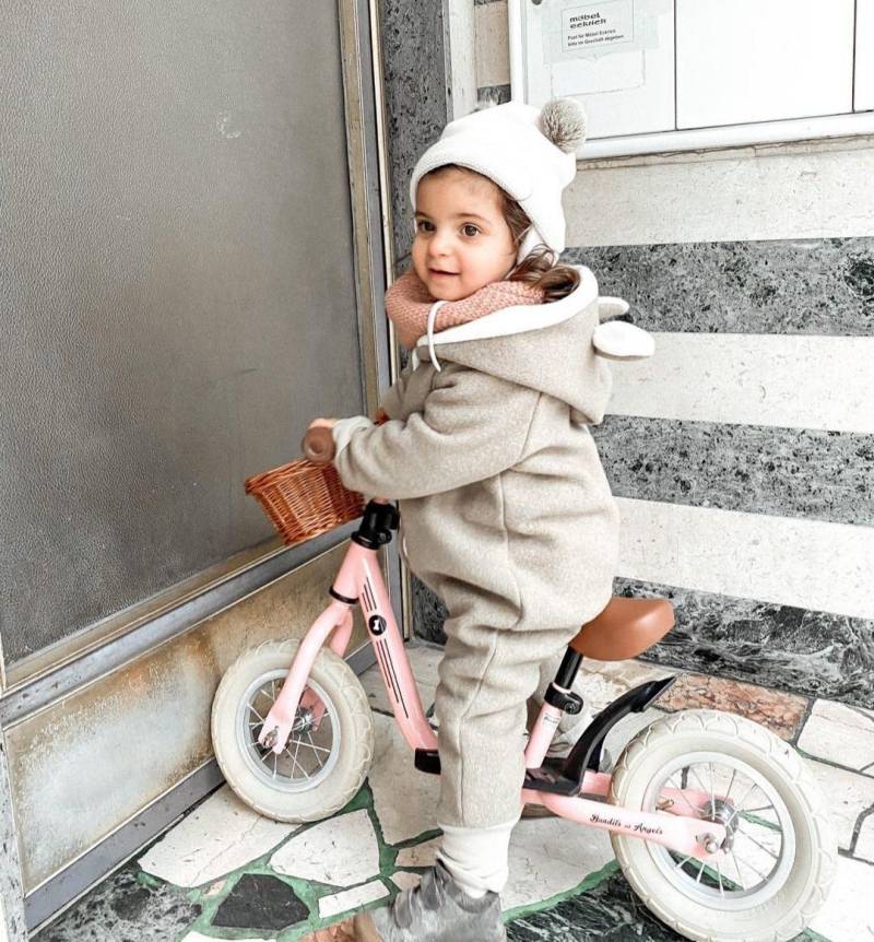 Wollwalk Anzug Overall Mit Fleece Für Babys & Kinder | Baby Shower Geschenk Bären Bärchen Ohren von LaDresseria