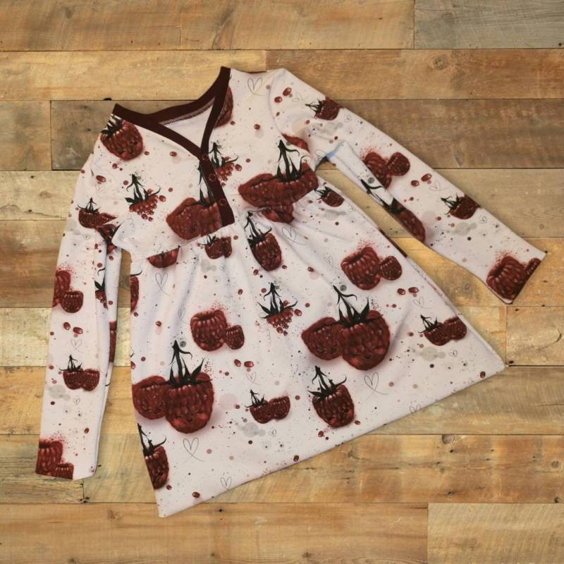 Tunika Gr. 74-164 Himbeeren von LaDuKlei