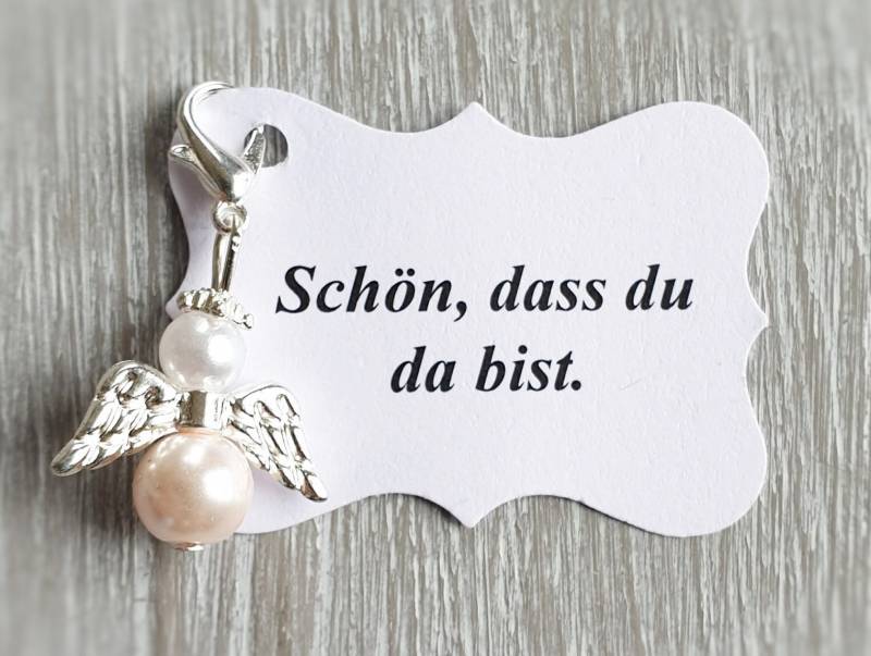 20 Schutzengel Anhänger Engel + Kärtchentaufe Kommunion Hochzeit Glückbringer Charm Gastgeschenk Vermerk Personalisierbar Hellrosa 20 Schutzengel Anhänger Engel + Kärtchentaufe Kommunion Hochzeit Glückbringer Charm Gastgeschenk Vermerk Personalisierbar Hellrosa von LaDuchesseAgate